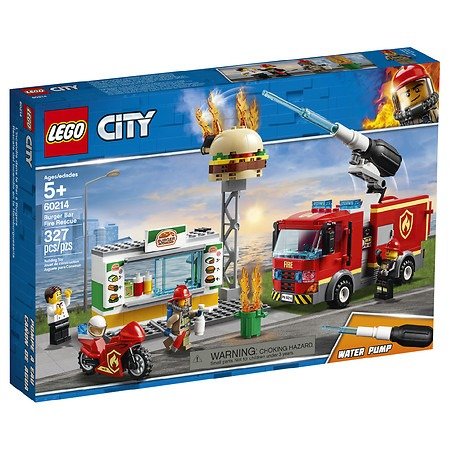 City Burger Bar Fire Rescue 套装 60214