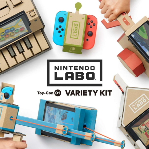 Nintendo Labo Toy-Con 01 缤纷盒套装 DIY纸盒外设 预售