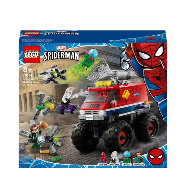Marvel Spider-Man's Monster Truck vs Mysterio Toy (76174)