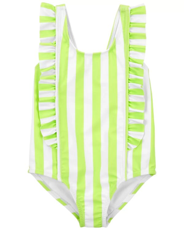 Toddler Striped 1-Piece Swimsuit