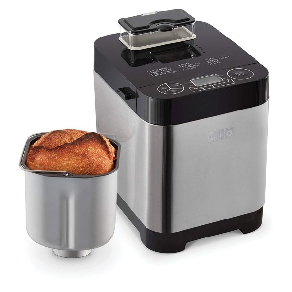 DASH Everyday Stainless Steel Bread Maker