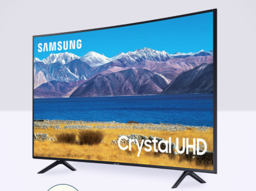 Samsung三星 55寸 4K UHD 曲面屏智能电视
