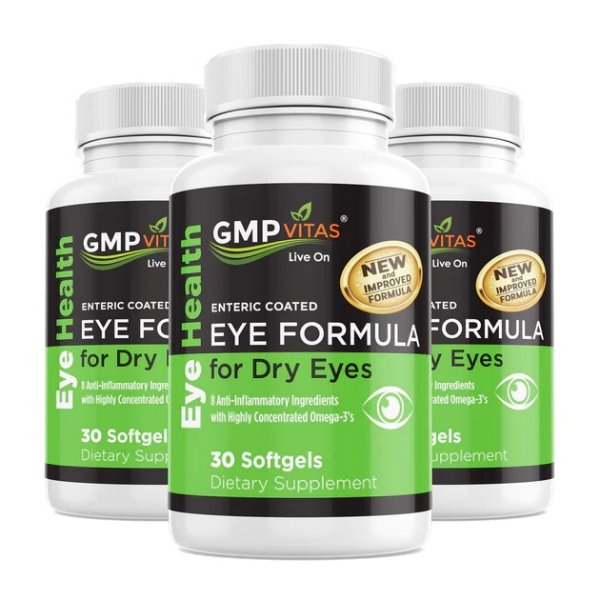 ® Enteric Coated Improved Eye Formula 3-Bottle Value Bundle