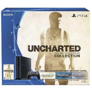 Sony PlayStation 4 500GB Uncharted: The Nathan Drake Collection Bundle+FREE GIFTs