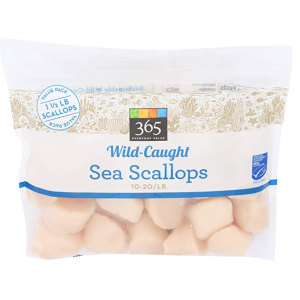 365 Everyday Value, Wild Sea Scallops, 24 oz (Frozen): Amazon.com