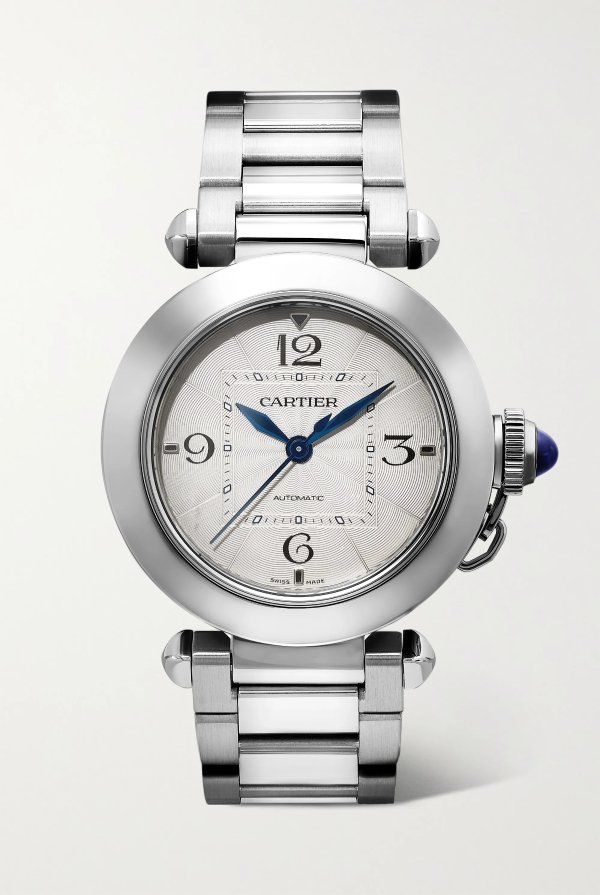 Pasha de Cartier Automatic 35mm stainless steel watch