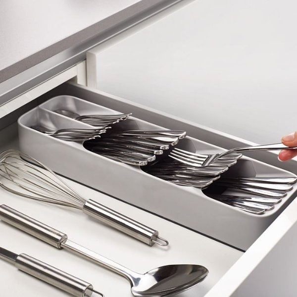 DrawerStore™ Compact Cutlery Organizer