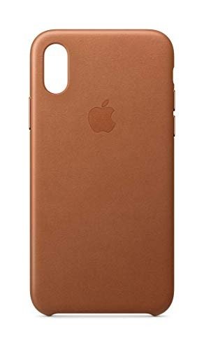 iPhone Xs 官方皮革保护壳 棕色
