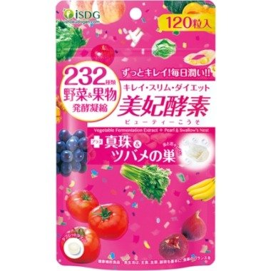 日本ISDG 美妃酵素 232种天然蔬果 120粒