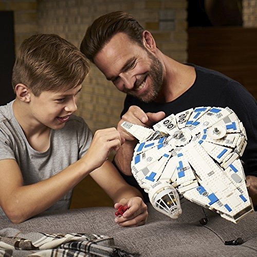 Star Wars Solo: A Star Wars Story Kessel Run Millennium Falcon 75212 Building Kit and Starship Model Set, Popular Building Toy and Gift for Kids (1414 Piece)