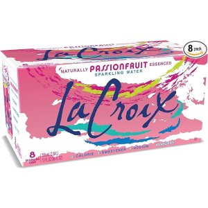 LaCroix Sparkling Water, Passionfruit, 12 Fl Oz (pack of 8)