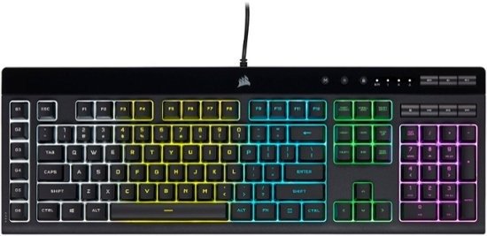 K55 RGB Pro LITE Full-size Wired Dome Membrane Gaming Keyboard