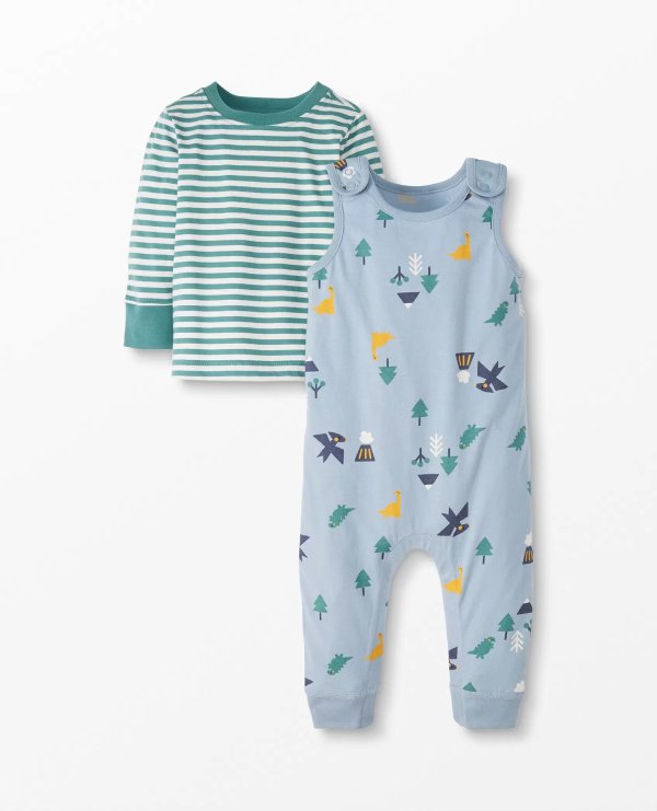 Overall & Top Set In Organic Cotton