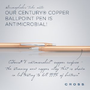 Cross 经典世纪系列 古铜色 金属旋出式圆珠笔