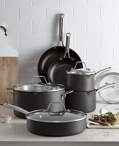 Classic Nonstick 10-Pc. Cookware Set, Created for Macy's