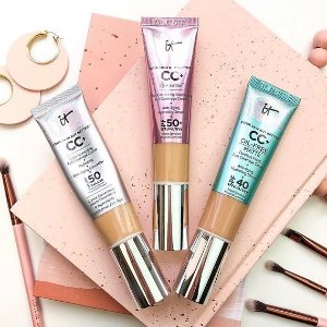 with any $45+ order, plus Free Shipping @ IT cosmetics