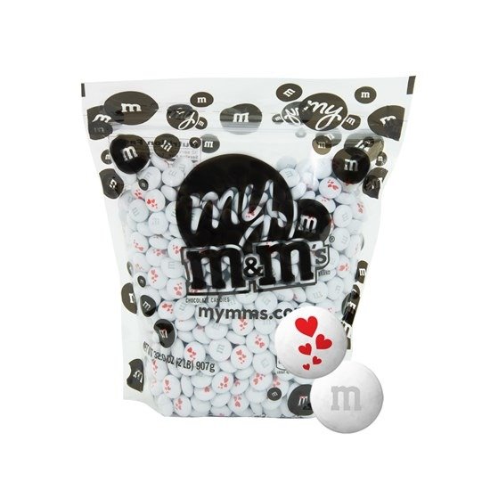 Pre-Designed Red Hearts M&M’S 2 lb Bulk Candy | M&M’S® - mms.com
