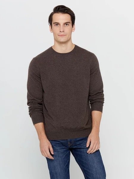 Men's Crew Neck Cashmere Sweater