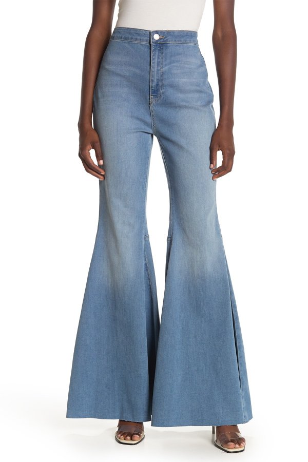 Just Float On Flare Leg Jeans