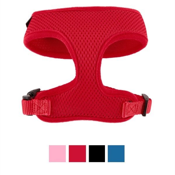 Soft Mesh Back Clip Dog Harness, Red, Small: 12 to 16.5-in chest - Chewy.com