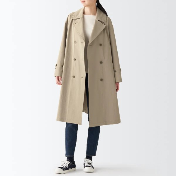 Women's Water Repellent Trench Coat