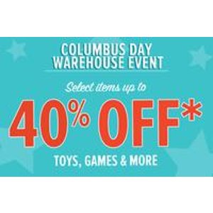 Columbus Day Warehouse Event @YoYo.com