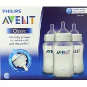 Select Philips Avent Baby Bottles @ Amazon.com