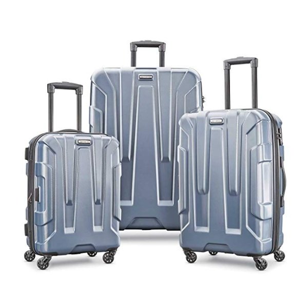 Centric Expandable Hardside Luggage Set with Spinner Wheels, 20/24/28 Inch