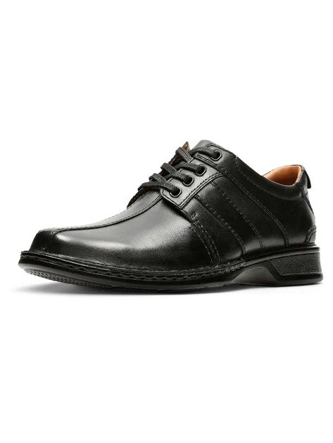 touareg vibe mens leather solid oxfords