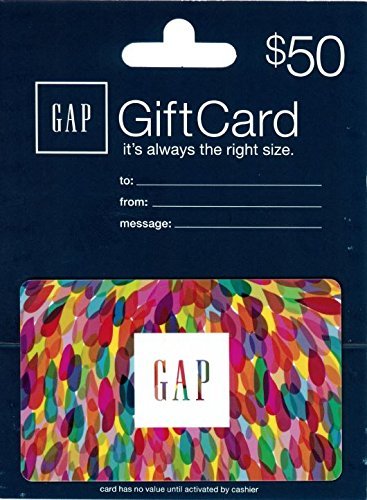 Gap 价值$50礼卡