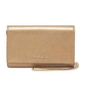 Givenchy  Pandora Leather Wallet, Golden @ Neiman Marcus