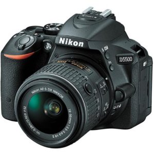 Nikon D5500 DX-format Digital SLR + 18-55mm VR II Kit