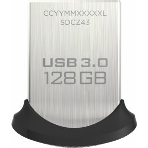 SanDisk Ultra Fit CZ43 128GB USB 3.0 Flash Drive