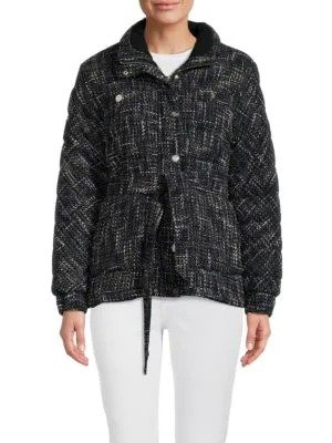 Woven Belted Jacket