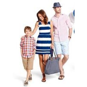 Target.com男士， 女士，儿童服饰，鞋，配饰促销