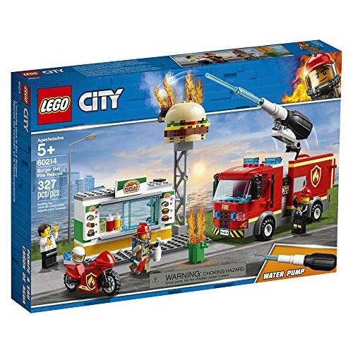 City Burger Bar Fire Rescue 60214 Building Kit (327 Piece)