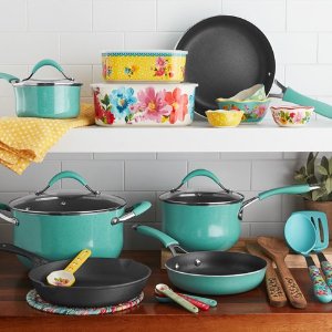 The Pioneer Woman 25-Pc. Cookware Set