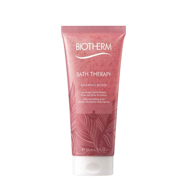 Bath Therapy Relaxing Blend Body Scrub Gel Infused With Berries & Rosemary for All Skin Types | Biotherm