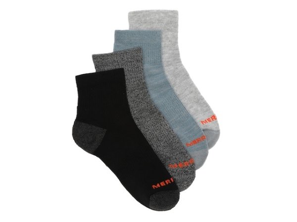 Quarter Men's Ankle Socks - 4 Pack