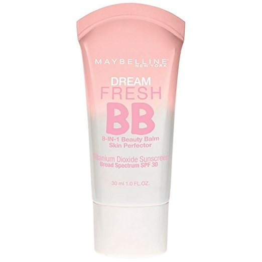 Maybelline Makeup Dream Fresh BB Cream, Light/Medium Skintones, BB Cream Face Makeup, 1 fl oz