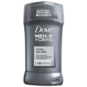 Dove Men + Care Cool Silver Antiperspirant Deodorant 2.7 Oz