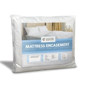 Mattress Encasement - Waterproof - Bed Bug Protector by ExceptionalSheets, Queen, Deep