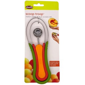 Chef'n Scoop Troop Melon Baller and Fruit Scoop Set