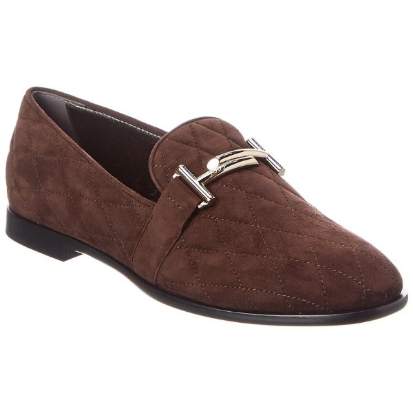 TOD’s Double T Suede Loafer