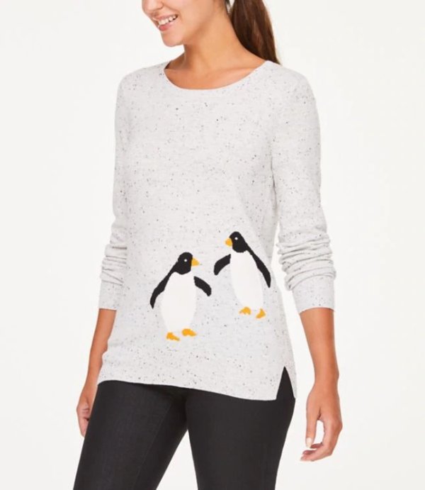 Penguin Crew Neck Sweater