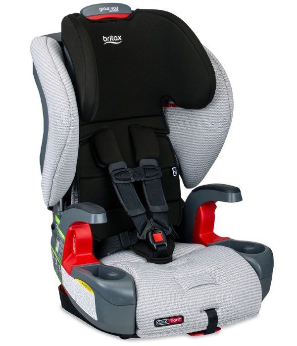 Grow With You Clicktight Harness Booster Car Seat - Clean Comfort [New Version of the Frontier]