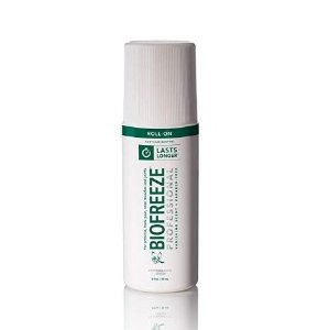 Biofreeze Professional Roll-On Pain Relief Gel, 3 oz. Bottle, Green
