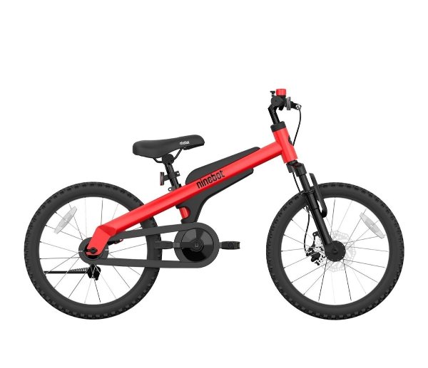 Ninebot Kids Bike by Segway 18 Inch, Red, Premium Grade,Recommended Height 3'9'' - 4'9''