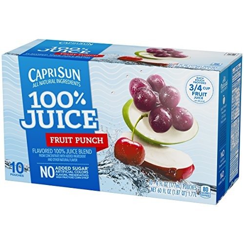 100% Fruit Punch Juice, 60 Fl. Oz (Pack of 4)