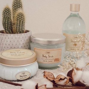 Buy 1 body scrub, get the second one for 50% off  @Sabon